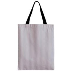 Platinum & Black - Zipper Classic Tote Bag by FashionLane