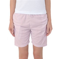 Soft Bubblegum Pink & Black - Women s Basketball Shorts