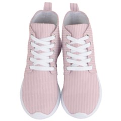 Soft Bubblegum Pink & Black - Women s Lightweight High Top Sneakers