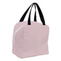 Soft Bubblegum Pink & Black - Boxy Hand Bag View3