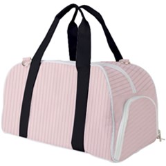 Soft Bubblegum Pink & Black - Burner Gym Duffel Bag