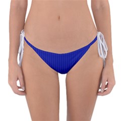 Admiral Blue & White - Reversible Bikini Bottom