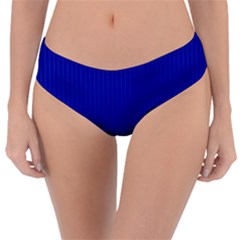 Admiral Blue & White - Reversible Classic Bikini Bottoms