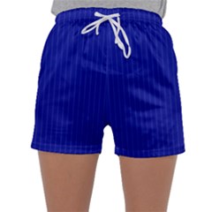 Admiral Blue & White - Sleepwear Shorts