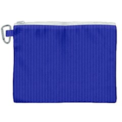 Admiral Blue & White - Canvas Cosmetic Bag (XXL)