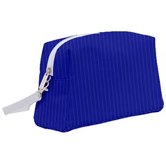 Admiral Blue & White - Wristlet Pouch Bag (Large)
