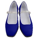 Admiral Blue & White - Women s Mary Jane Shoes View1