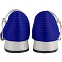 Admiral Blue & White - Women s Mary Jane Shoes View4