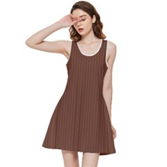 Emperador Brown & White - Inside Out Racerback Dress by FashionLane