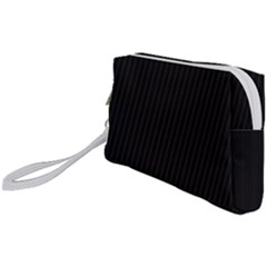 Midnight Black & White - Wristlet Pouch Bag (small) by FashionLane