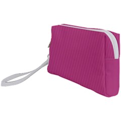Smitten Pink & White - Wristlet Pouch Bag (small) by FashionLane
