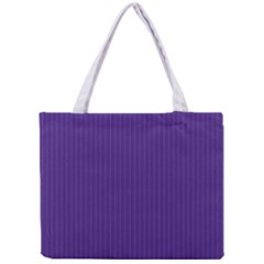 Spanish Violet & White - Mini Tote Bag