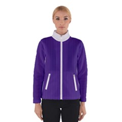 Spanish Violet & White - Winter Jacket