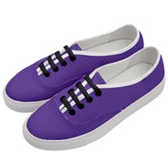 Spanish Violet & White - Women s Classic Low Top Sneakers