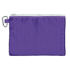 Spanish Violet & White - Canvas Cosmetic Bag (XL)