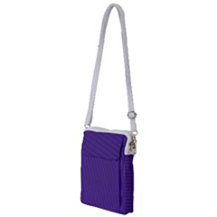 Spanish Violet & White - Multi Function Travel Bag