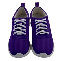 Spanish Violet & White - Athletic Shoes