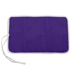 Spanish Violet & White - Pen Storage Case (S)