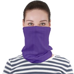 Spanish Violet & White - Face Seamless Bandana (Adult)