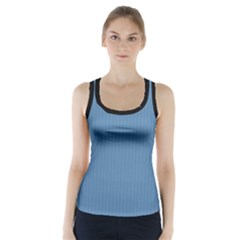 Air Force Blue & Black - Racer Back Sports Top by FashionLane