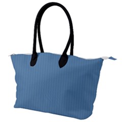 Air Force Blue & Black - Canvas Shoulder Bag