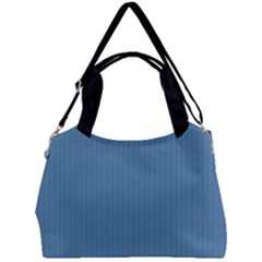 Air Force Blue & Black - Double Compartment Shoulder Bag by FashionLane