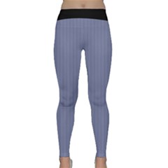 Lavender Violet & Black - Classic Yoga Leggings by FashionLane