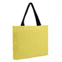 Maize Yellow & Black - Zipper Medium Tote Bag View2