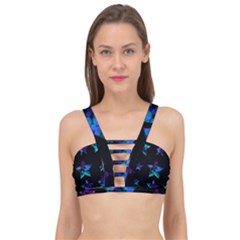 Mermaid Stars Cage Up Bikini Top