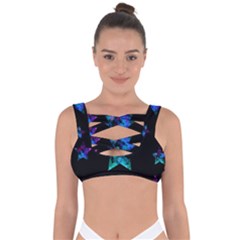 Mermaid Stars Bandaged Up Bikini Top by Dazzleway