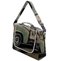 Abandoned Old Car Photo Box Up Messenger Bag by dflcprintsclothing