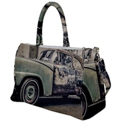 Abandoned Old Car Photo Duffel Travel Bag by dflcprintsclothing