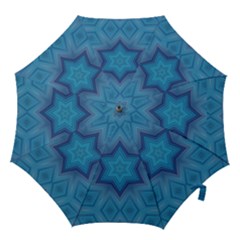 Blue Star Hook Handle Umbrellas (large) by Dazzleway