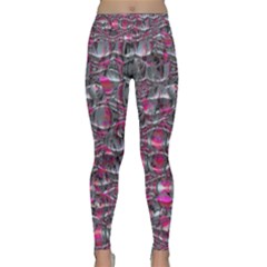 Robot Tastebuds Lightweight Velour Classic Yoga Leggings by MRNStudios