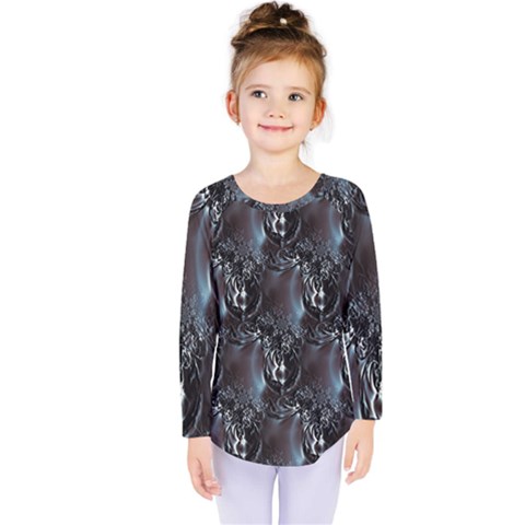 Black Pearls Kids  Long Sleeve Tee by MRNStudios