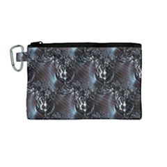 Black Pearls Canvas Cosmetic Bag (medium) by MRNStudios