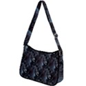 Black Pearls Zip Up Shoulder Bag View2