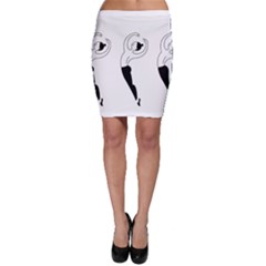 Classical Ballet Dancers Bodycon Skirt