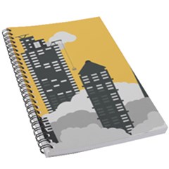 Minimal Skyscrapers 5 5  X 8 5  Notebook by Alisyart