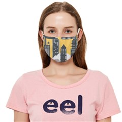 Minimal Skyscrapers Cloth Face Mask (adult)