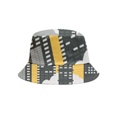 Minimal Skyscrapers Inside Out Bucket Hat (kids)