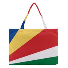 Seychelles Flag Medium Tote Bag by FlagGallery