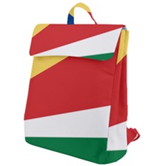 Seychelles Flag Flap Top Backpack by FlagGallery