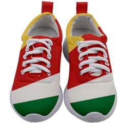 Seychelles Flag Kids Athletic Shoes by FlagGallery