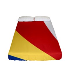 Seychelles-flag12 Fitted Sheet (full/ Double Size) by FlagGallery