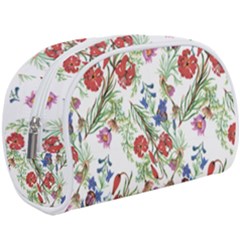 Flowers Pattern Makeup Case (large) by goljakoff