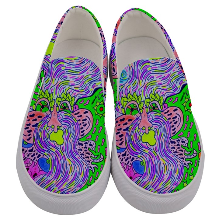 Shapechanger Men s Canvas Slip Ons