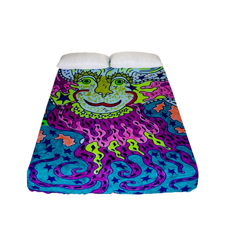 Supersoniccelestialpower2020 Fitted Sheet (Full/ Double Size)