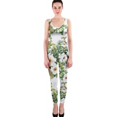 Summer Flowers One Piece Catsuit by goljakoff