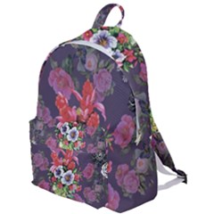 Purple Flowers The Plain Backpack by goljakoff